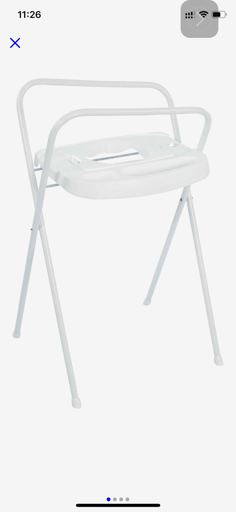 Bad standaard en babybad €10p/m