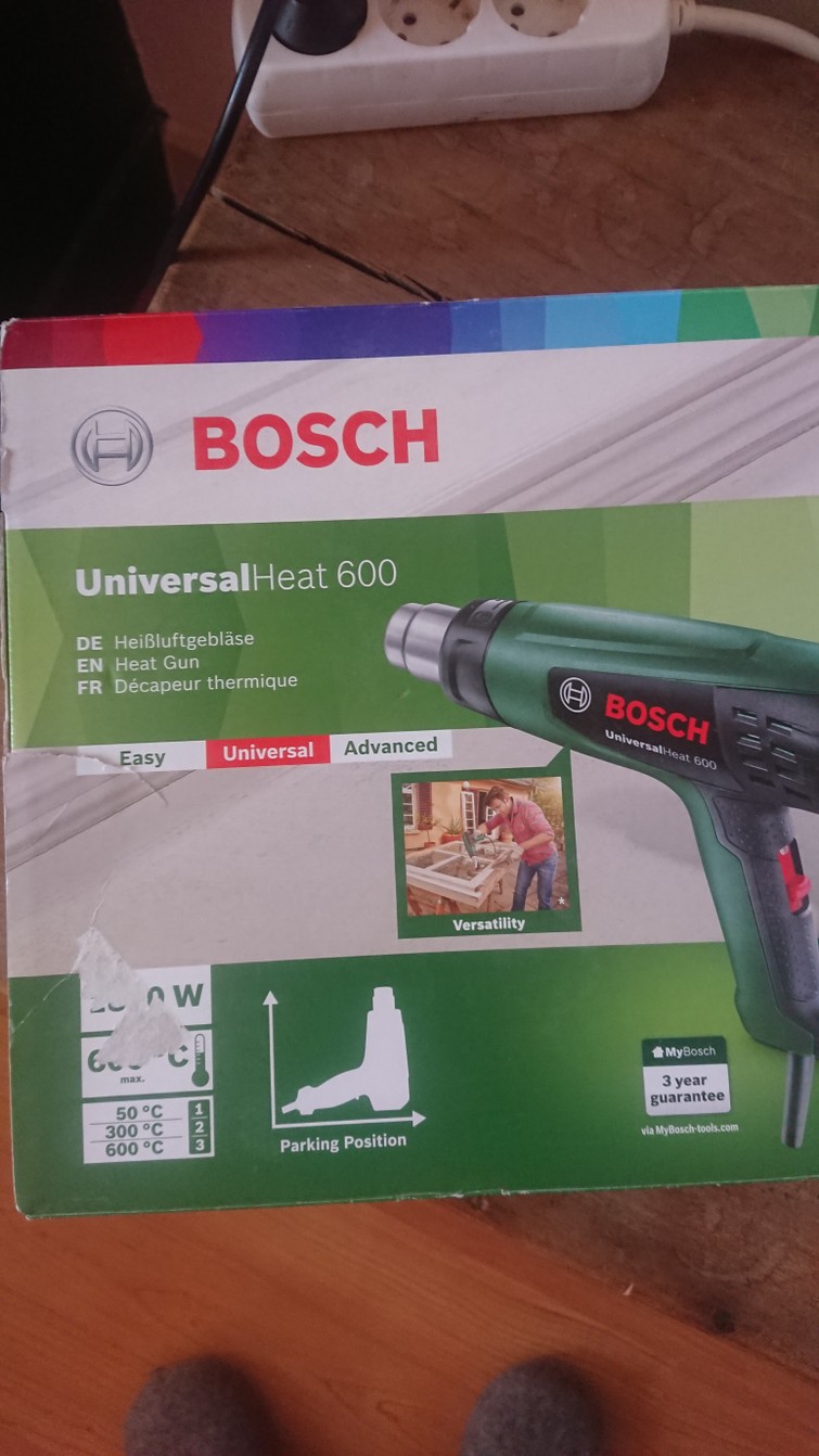 Verfbrander / verfstripper / heatgun