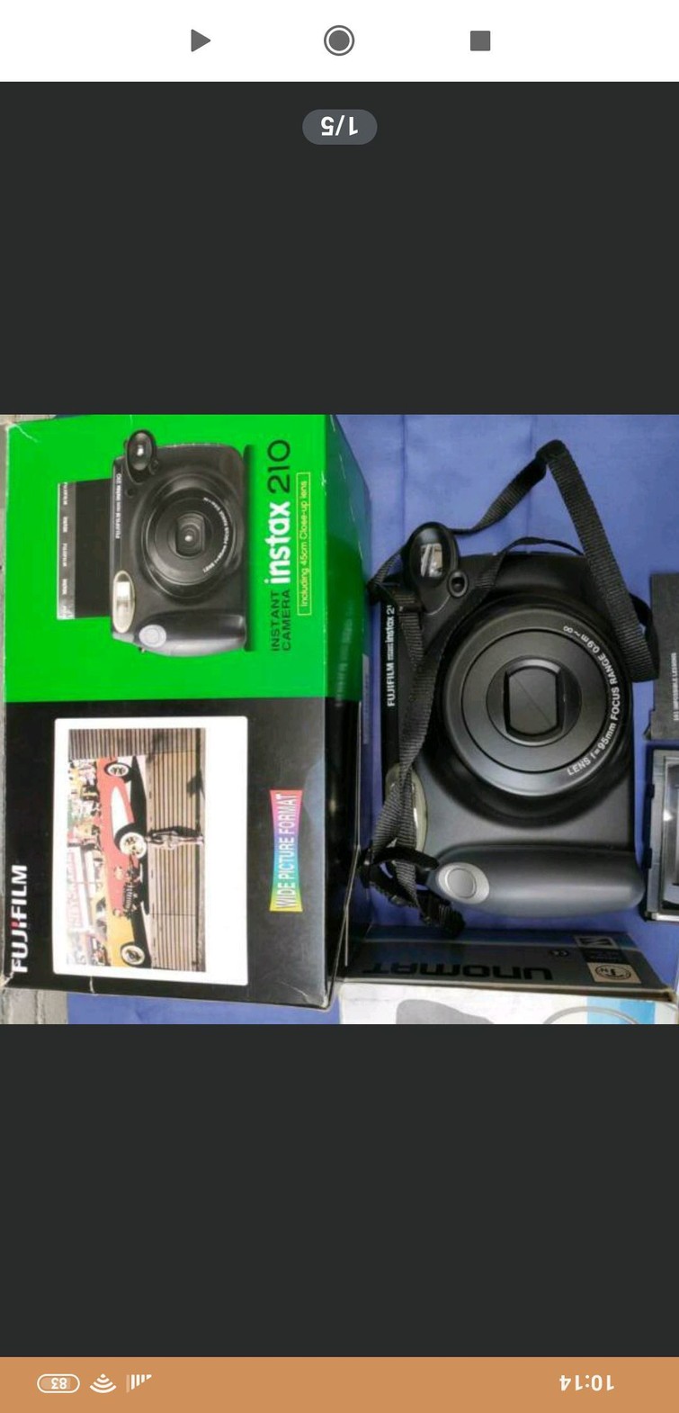 Polaroid camera Fujifilm Instax 210