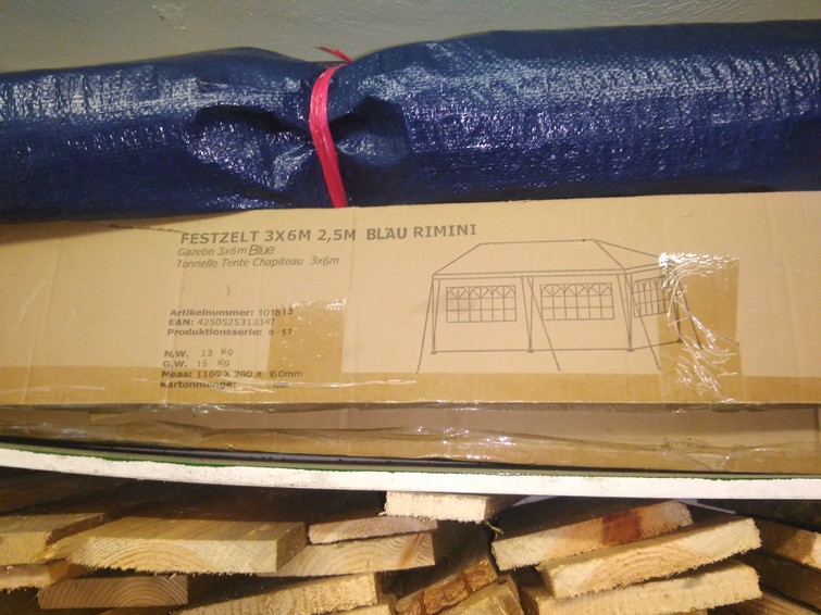 partytent met zijwanden