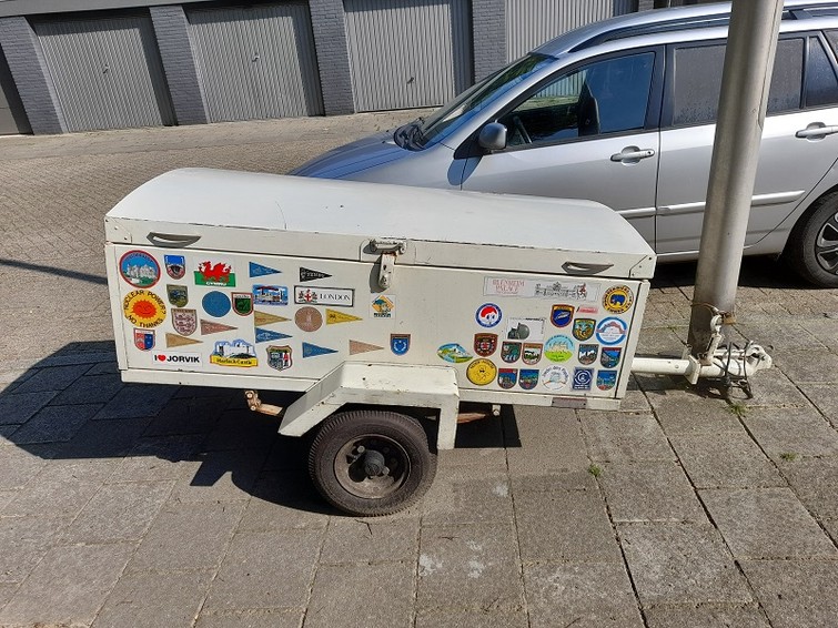 Kampeer aanhang wagen