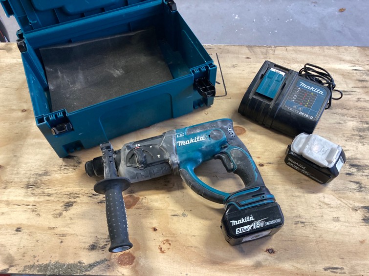 Klopboormachine op Accu 18v (Boorhamer)