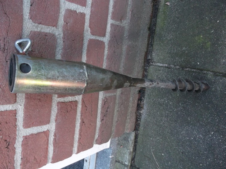 parasolhouder voor in de grond