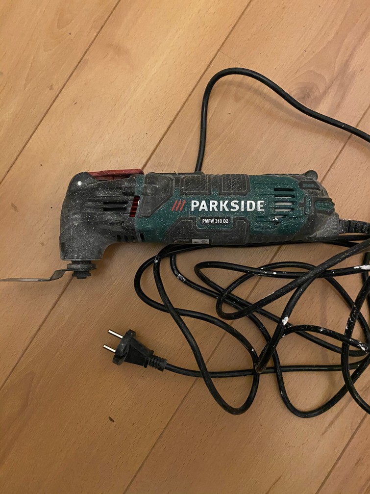 Multitool parkside inclusief extra toebehoren