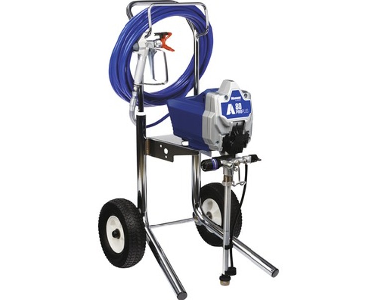 Verfspuit machine