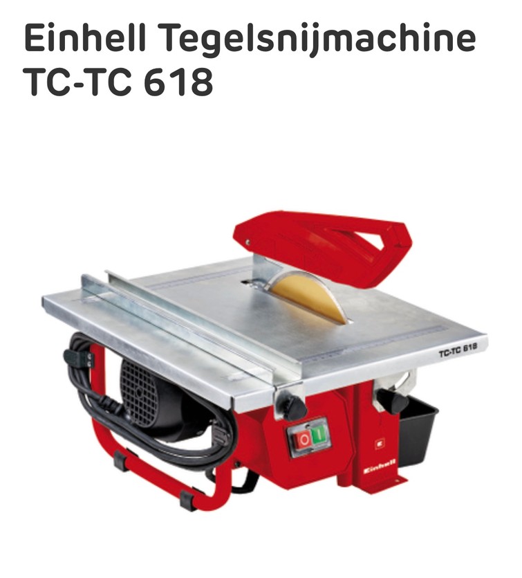 Elektrische tegelsnijder