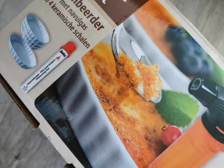 Crème brûlée brander