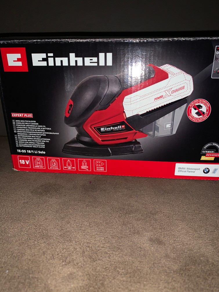 Einhell accu multischuurmachine