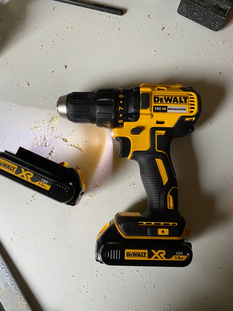 Dewalt boormachine inclusief extra accu