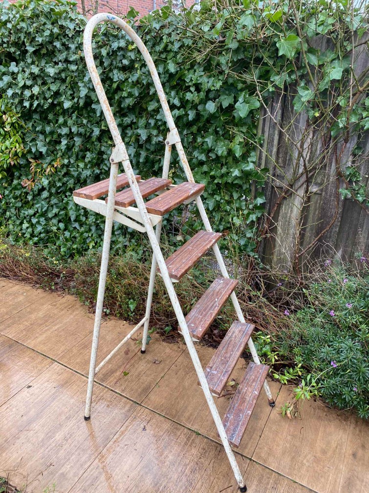 Trapladder 1,15 meter stahoogte