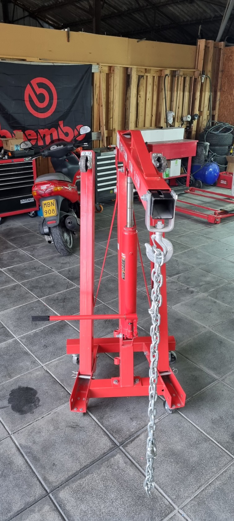 Motor takel / giraffe 2 ton