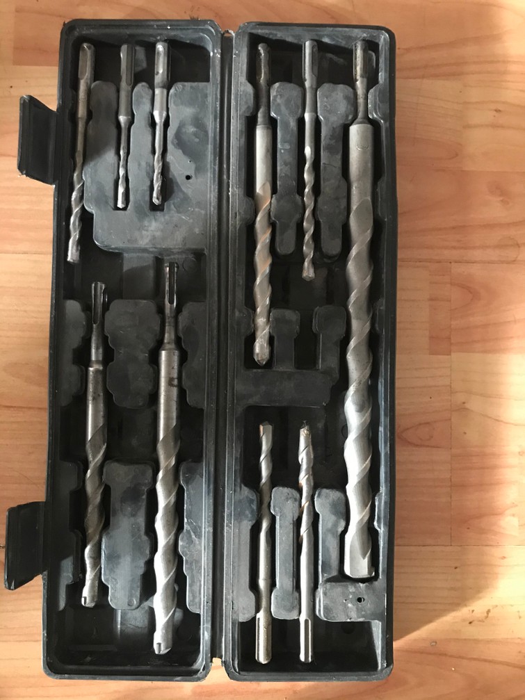 Set SDS boren in koffer, 6-25 mm