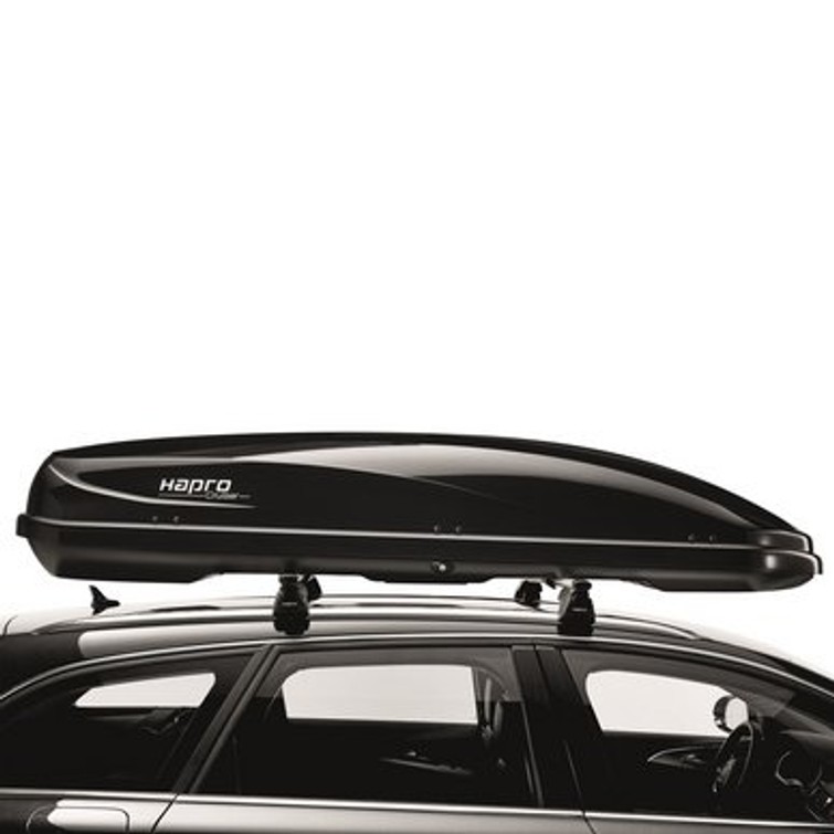 Dakkoffer: Hapro Cruiser 10.8 Briljant Black