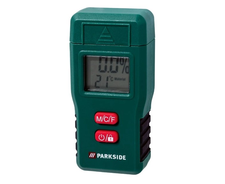 Parkside bouw- en houtvochtigheidsmeter