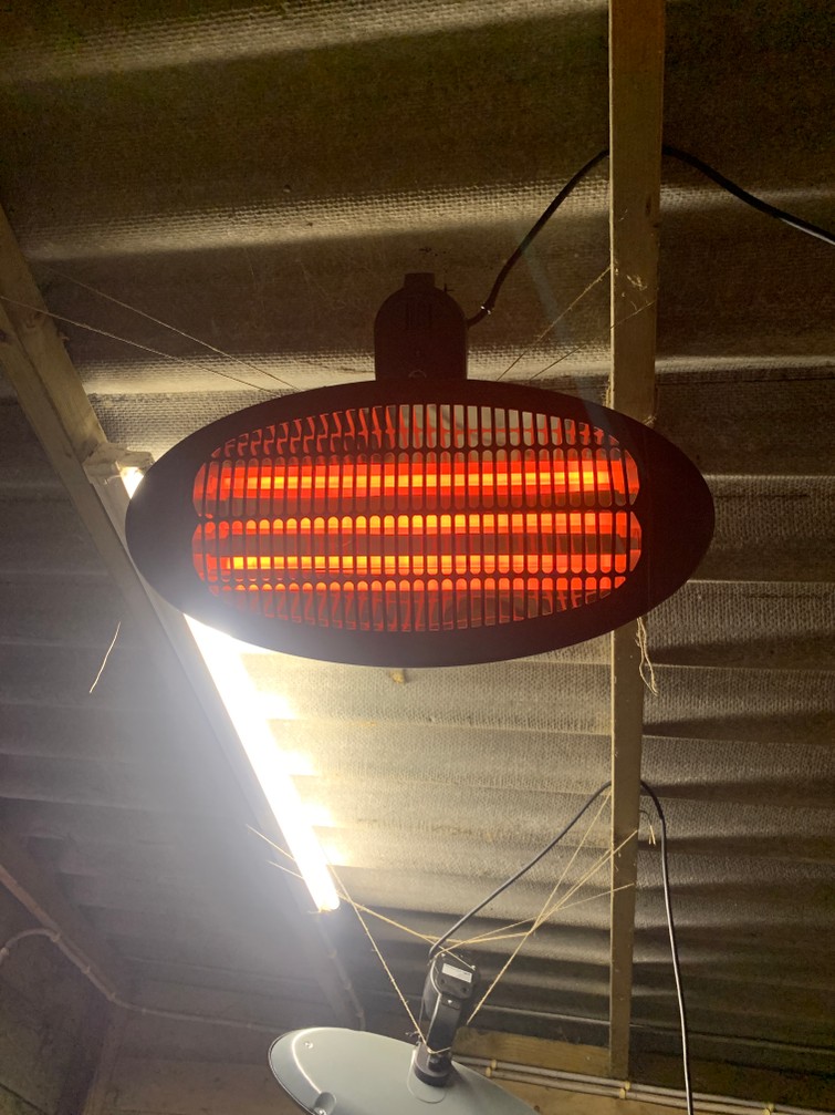 elektrische terrasverwarmer