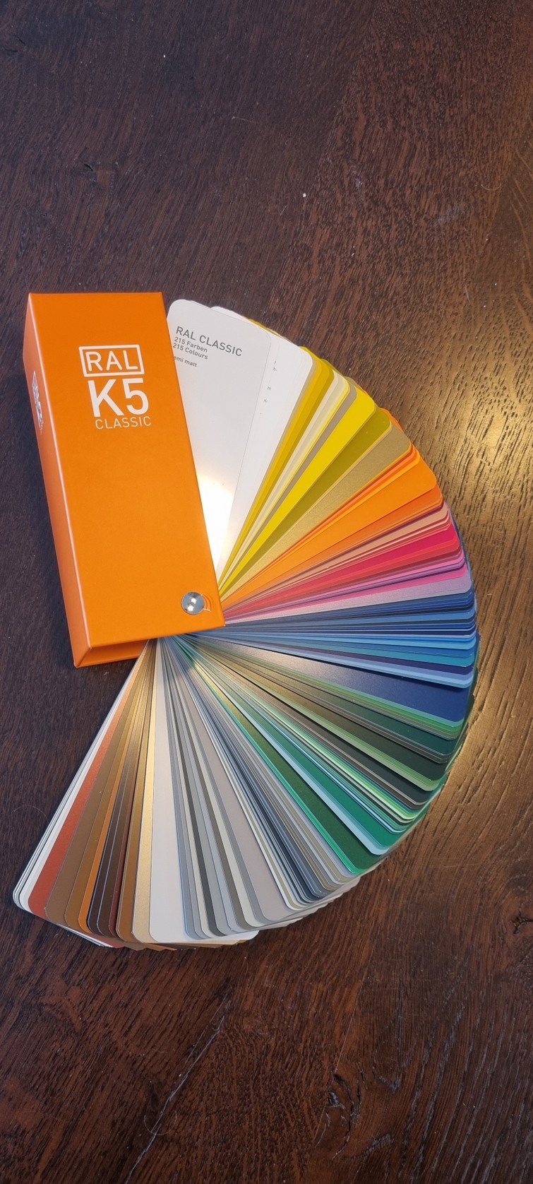 RAL kleurenwaaier semi mat