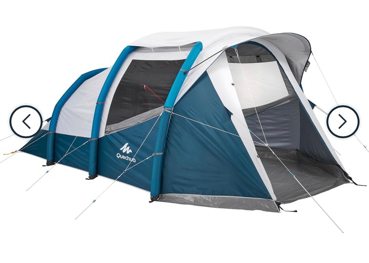 Kampeertent 4 persoons air seconds 4.1 met 1 slaapcompartiment