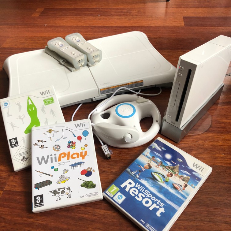 Nintendo Wii met diverse spellen