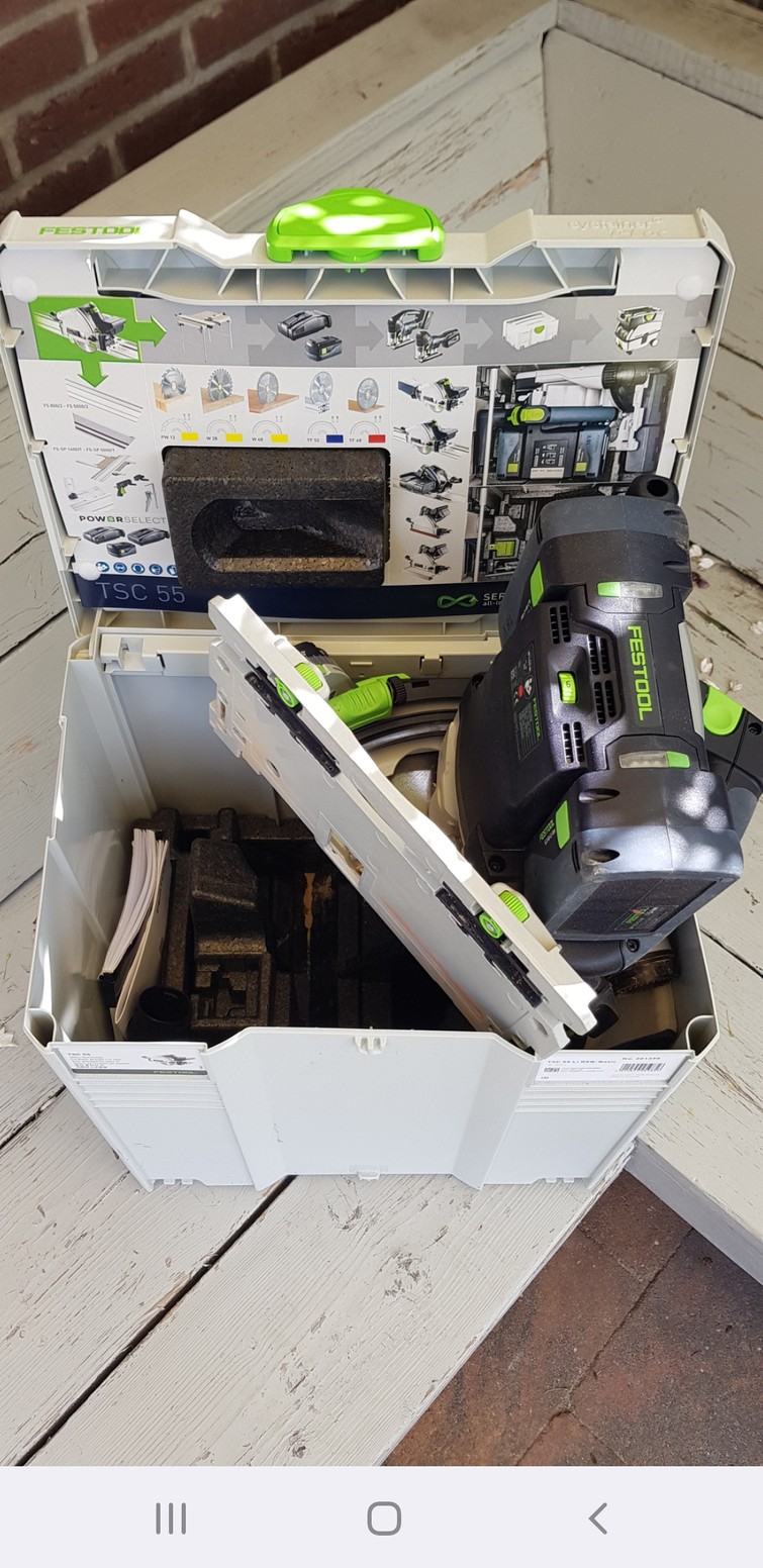 Festool inval cirkelzaag
