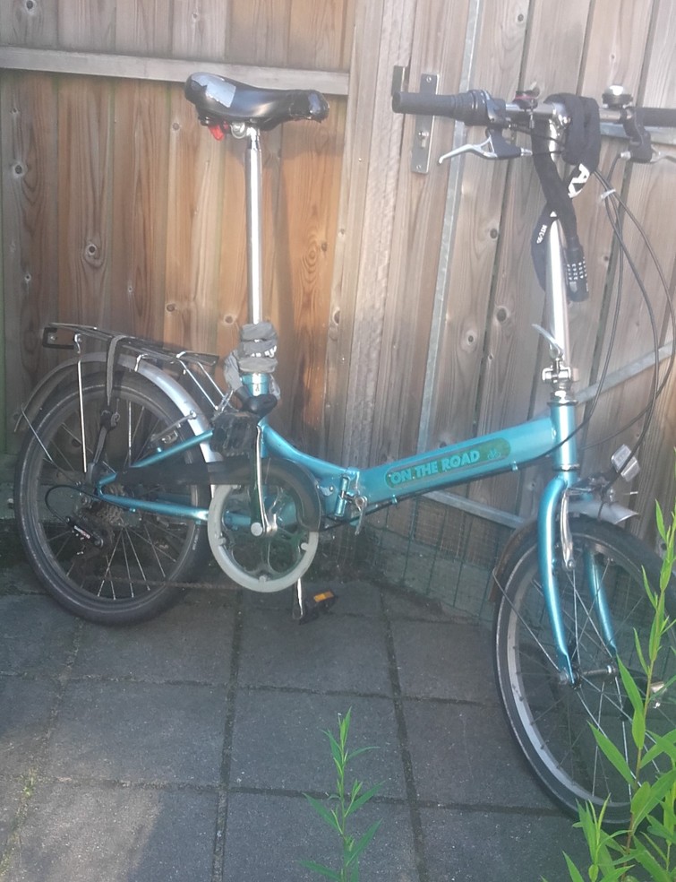 vouwfiets met 6 versnellingen