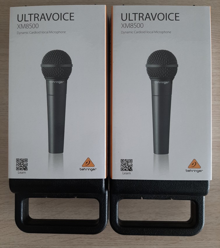 Behringer Karaoke/zang microfoon set
