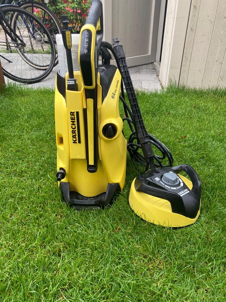 Karcher K4 hogedrukreiniger (inc. tegelreiniger)