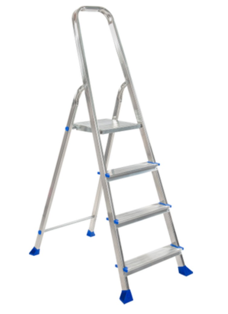 Escalo huishoudtrap Easystep 4-treeds