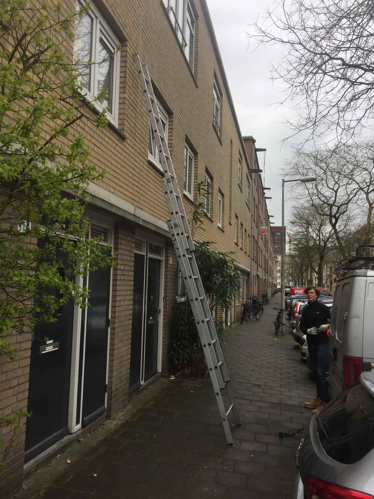Schuifladder tot 6 meter