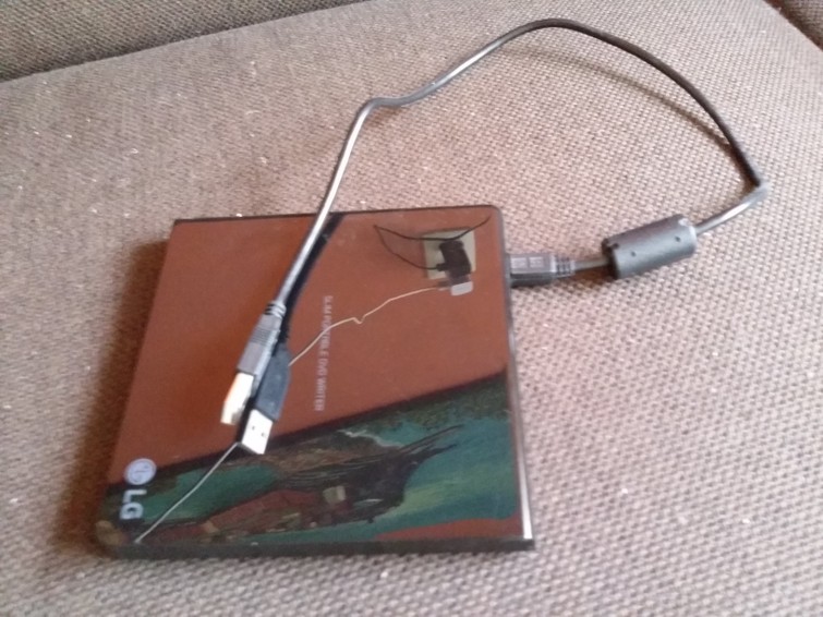 Externe cd/dvd-lezer/-brander USB
