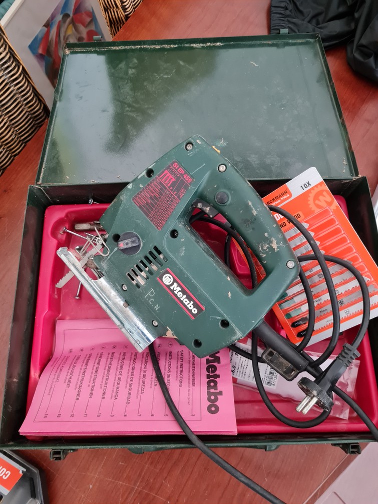 Decoupeerzaag Metabo, professioneel.