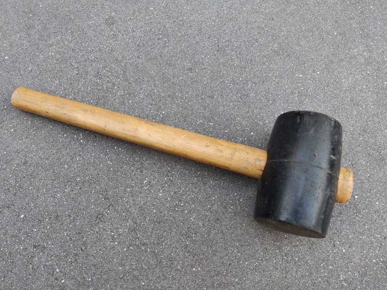 rubber hamer