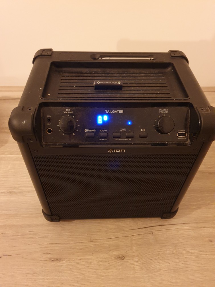 Draagbare Speaker met microfoon (50 watt)