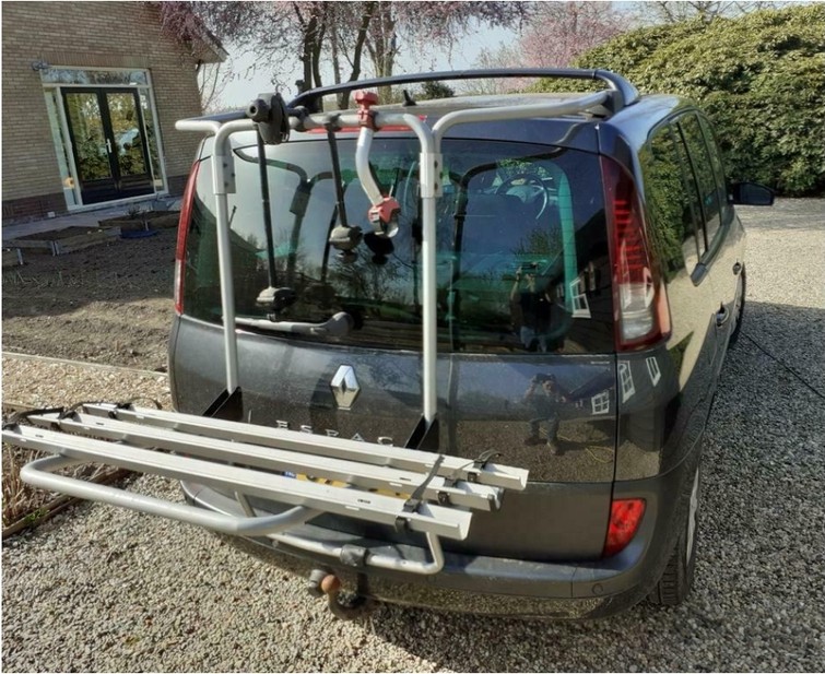 Fietsendrager Renault Espace IV 3 fietsen