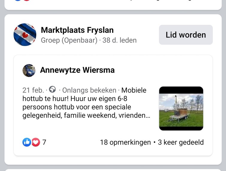 Overige Hobby