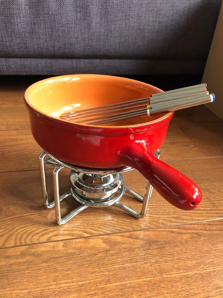 kaasfondue pan