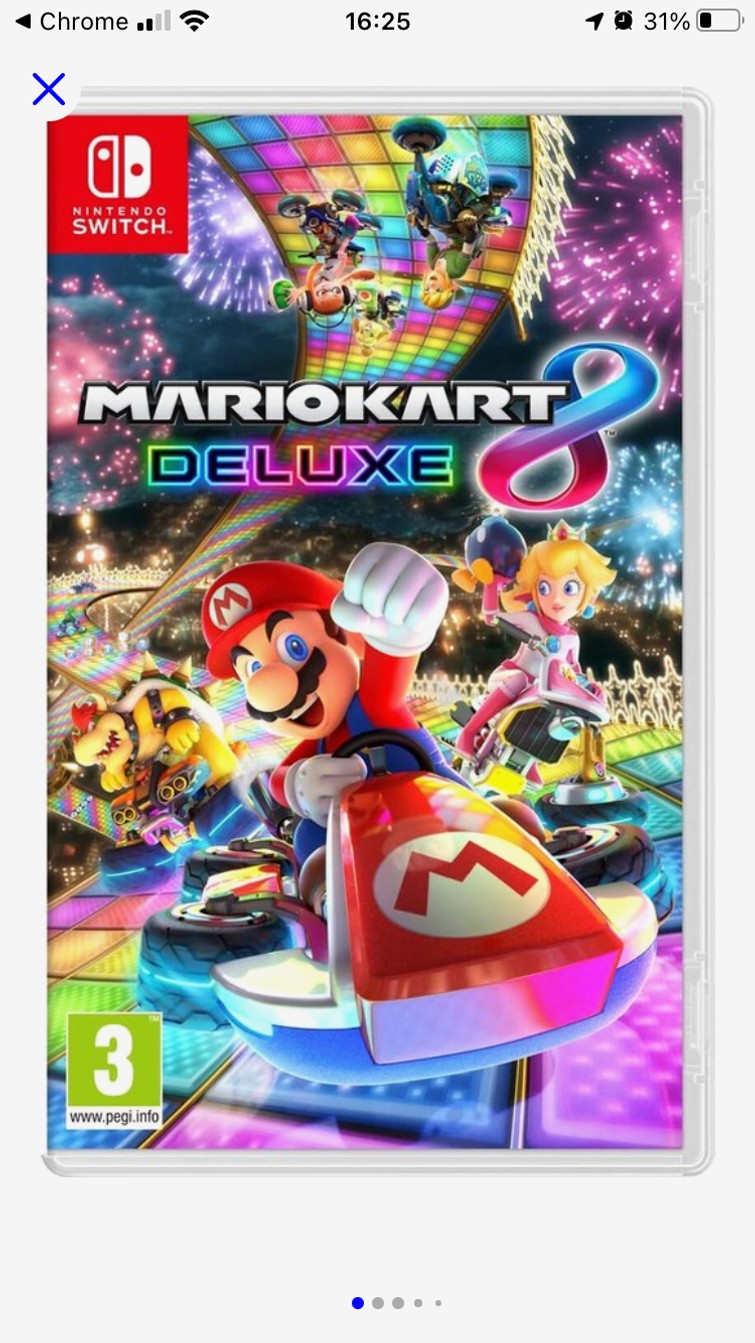 Mario kart 8 deluxe Switch