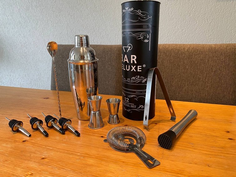 Cocktail set - Professionele shaker - 12 delige