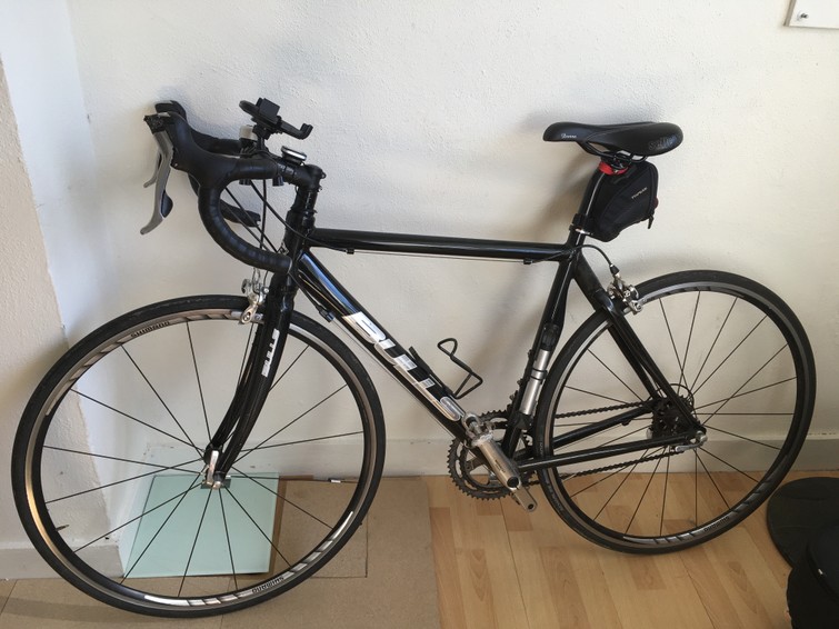 Racefiets dames, incl helm en schoenen