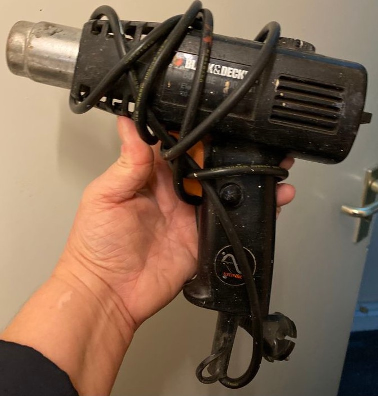 Verfafbrander electrisch