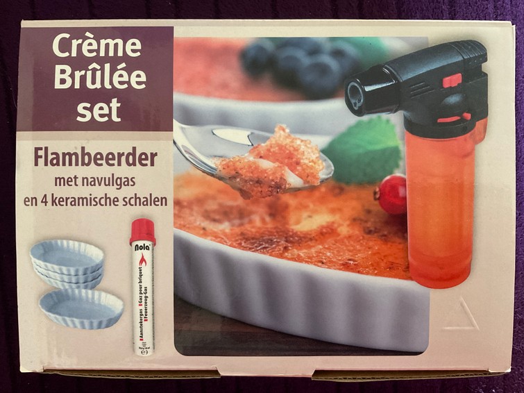 Crème brûlée set
