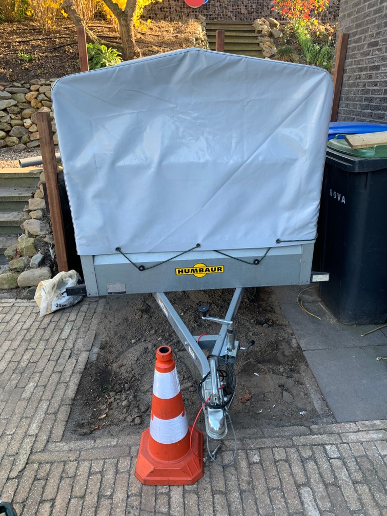 Aanhanger (geen E-rijbewijs nodig)