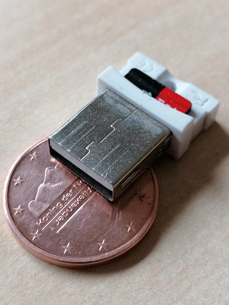Verloopstekkertje micro SDkaart naar USB