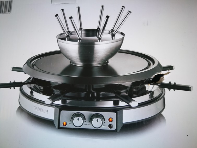 Raclette-fondue