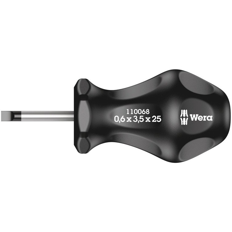 sleuf-stubby (0.6 x 3.5 mm)