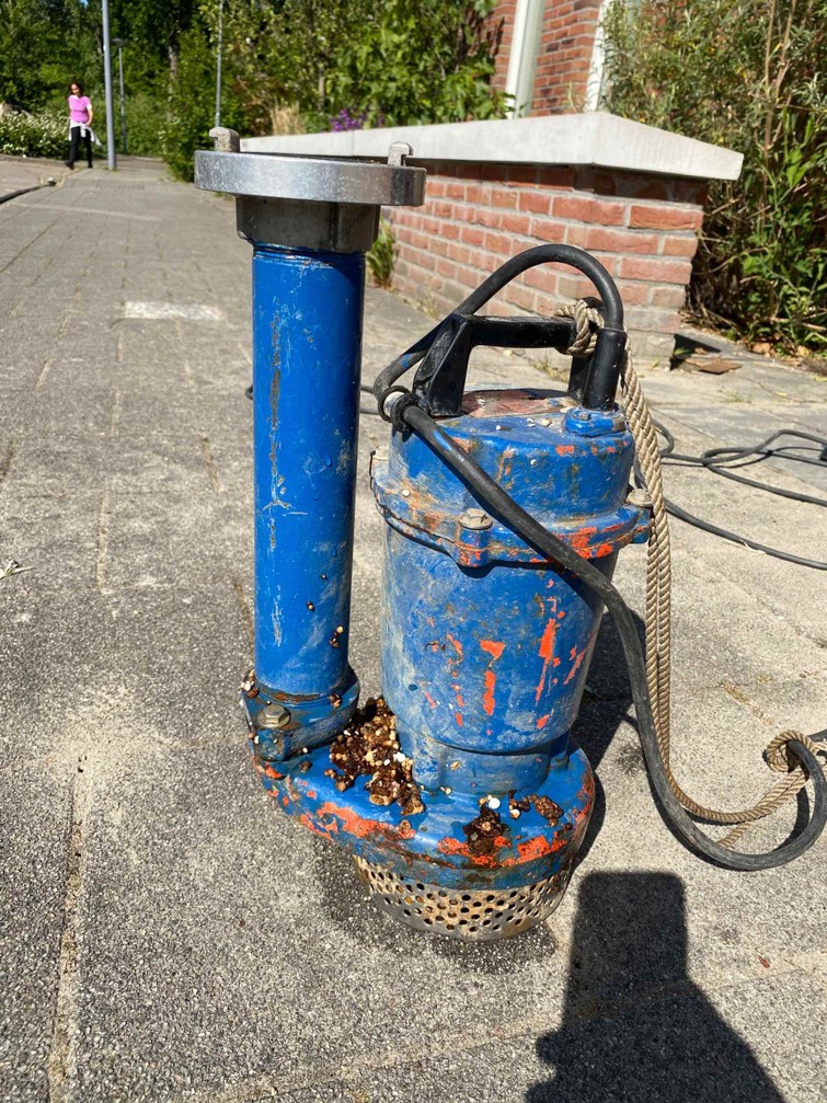 Pomp, dompelpomp groot debiet