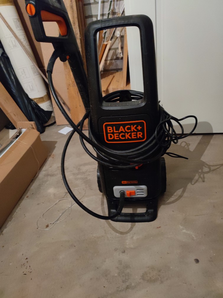 Hogedrukreiniger black & Decker 1600 Watt